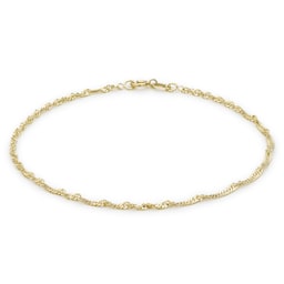 11032080 - 9ct Yellow Gold Twist Curb Bracelet
