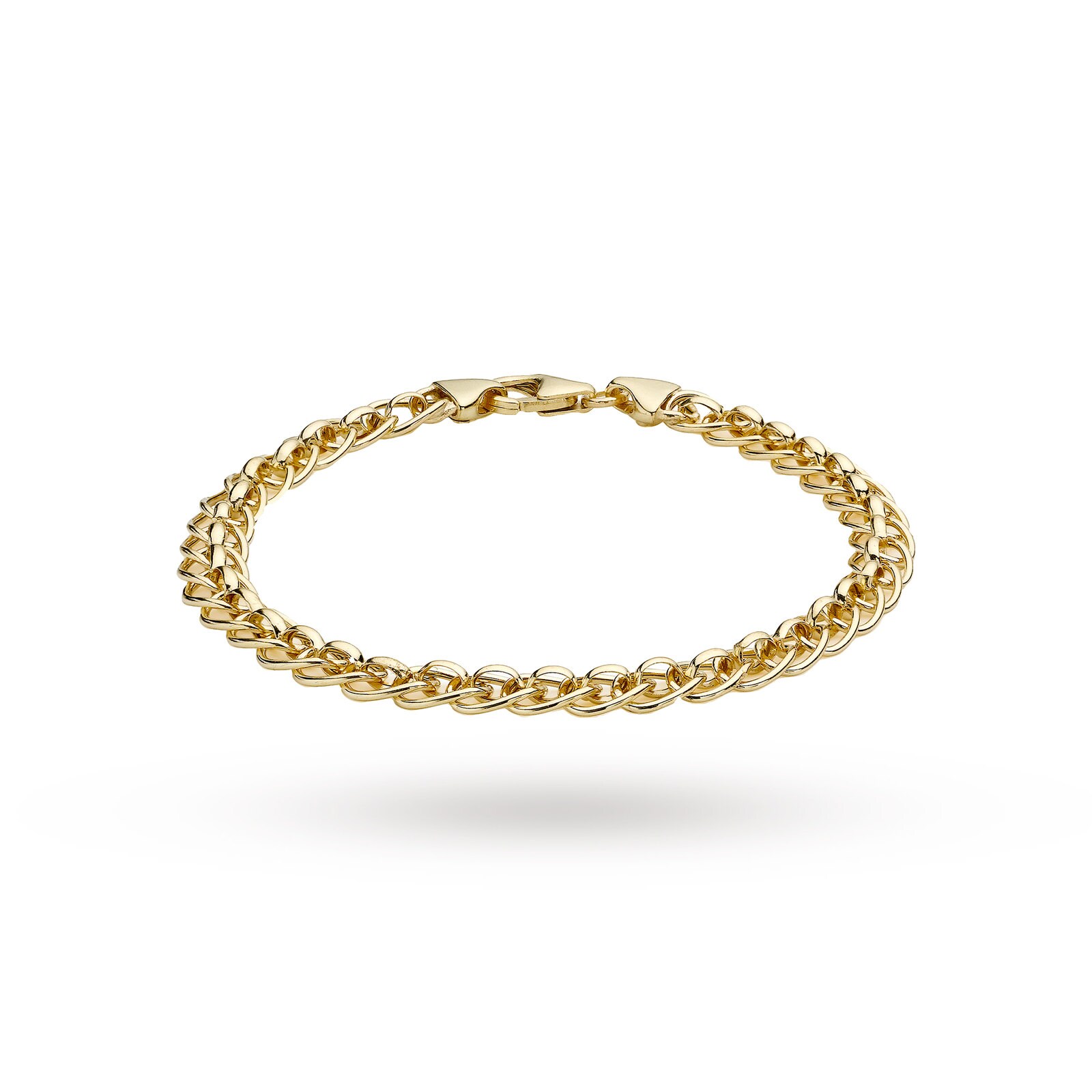 Goldsmiths 9ct Yellow Gold Rollerball Bracelet