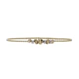 Goldsmiths 9ct Bicolour Gold Love Knot Bracelet