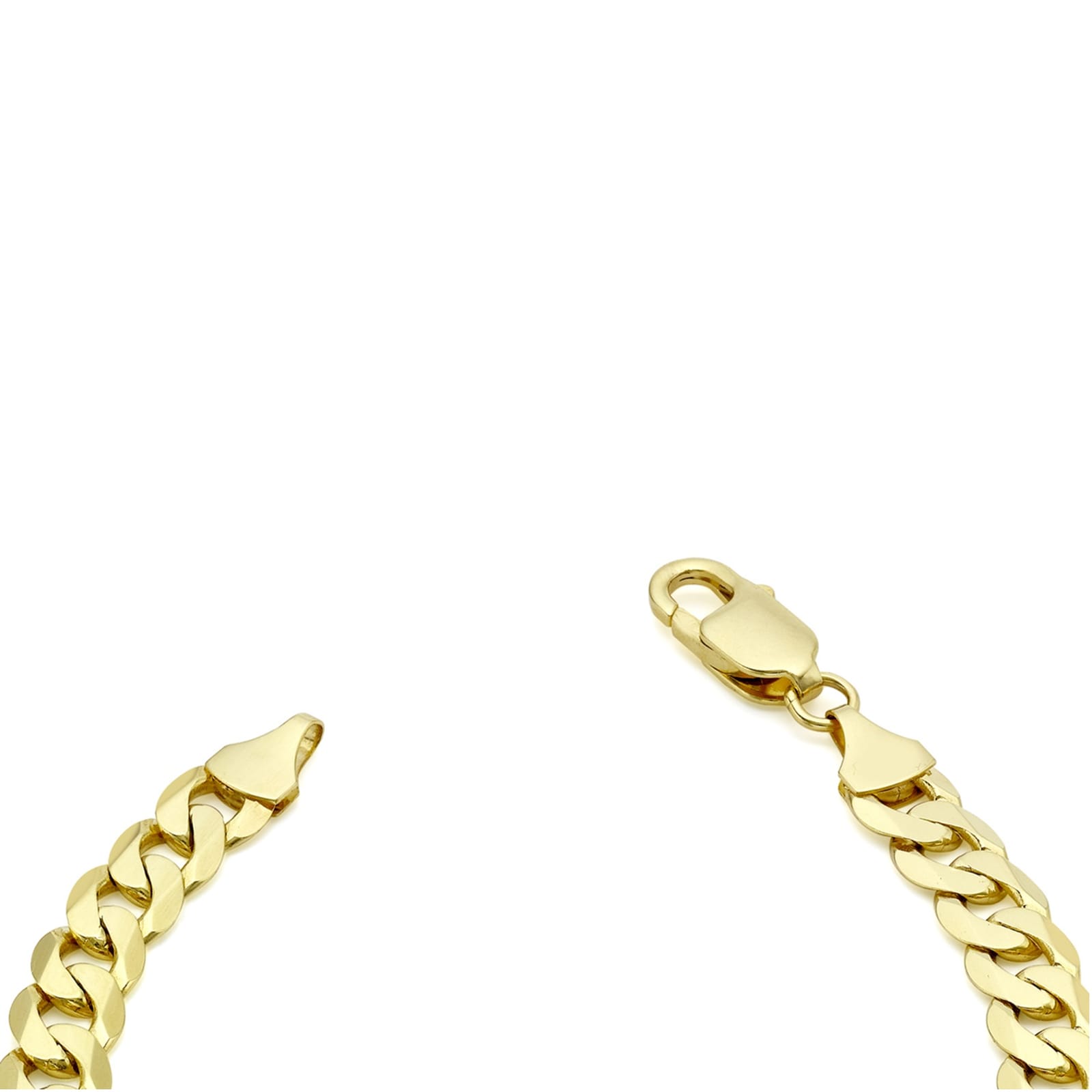 Gerry Browne Gold 9ct Graduated Curb Bracelet - Jewellery from Gerry Browne  Jewellers UK