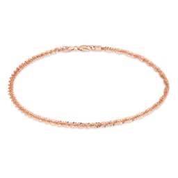 11040437 - 9ct Rose Gold Chain Link Bracelet