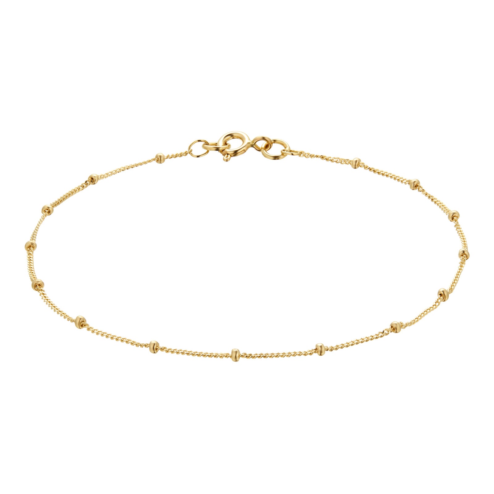 9ct gold ball on sale bracelet