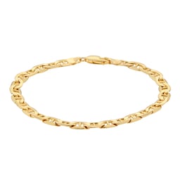 11040456 - 9ct Yellow Gold Anchor Chain Bracelet 8 Inch
