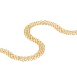 Goldsmiths 9ct Yellow Gold Graduated Bismark Chain Bracelet