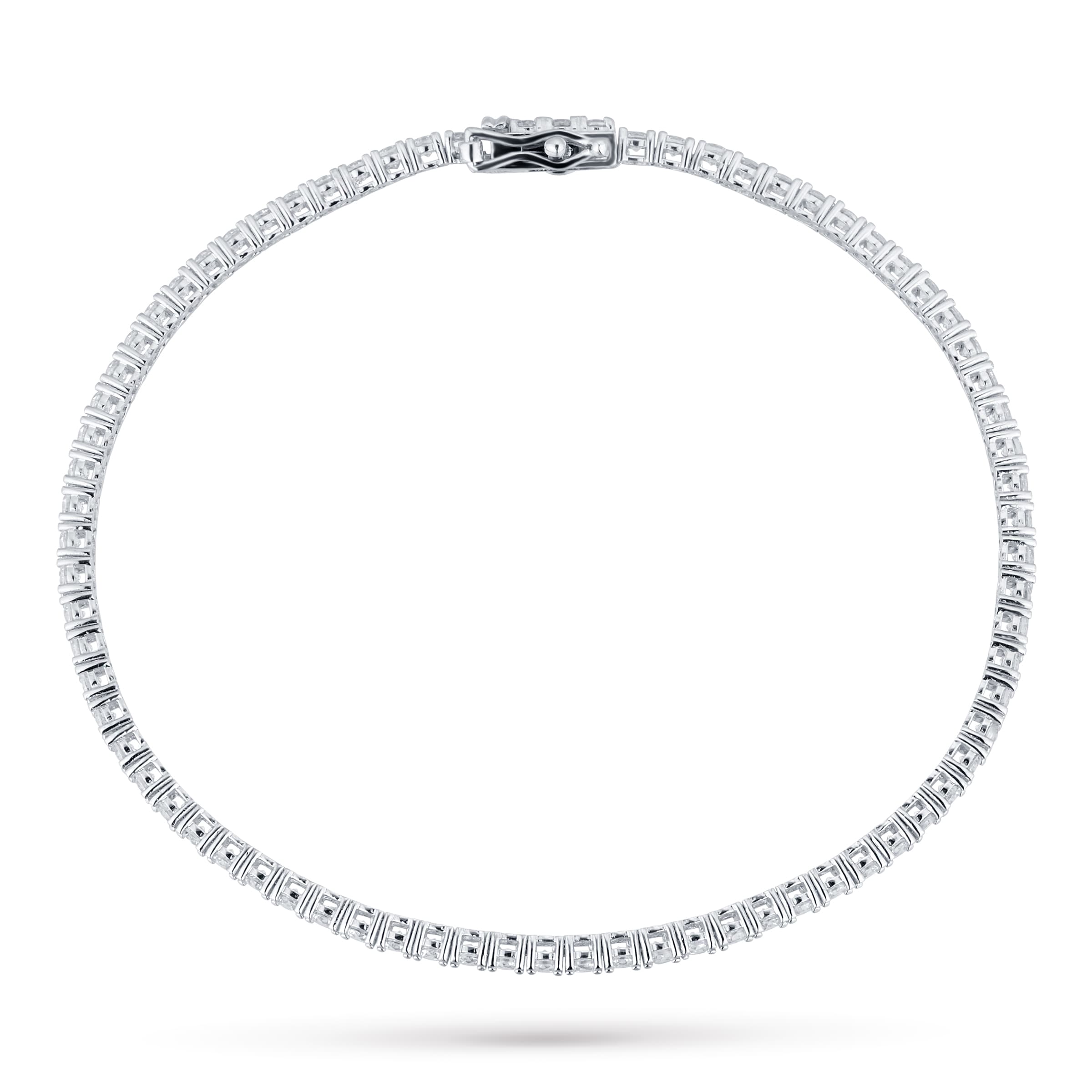 White gold cubic zirconia tennis deals bracelets