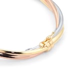 Mappin & Webb 18ct Tri Colour Bangle
