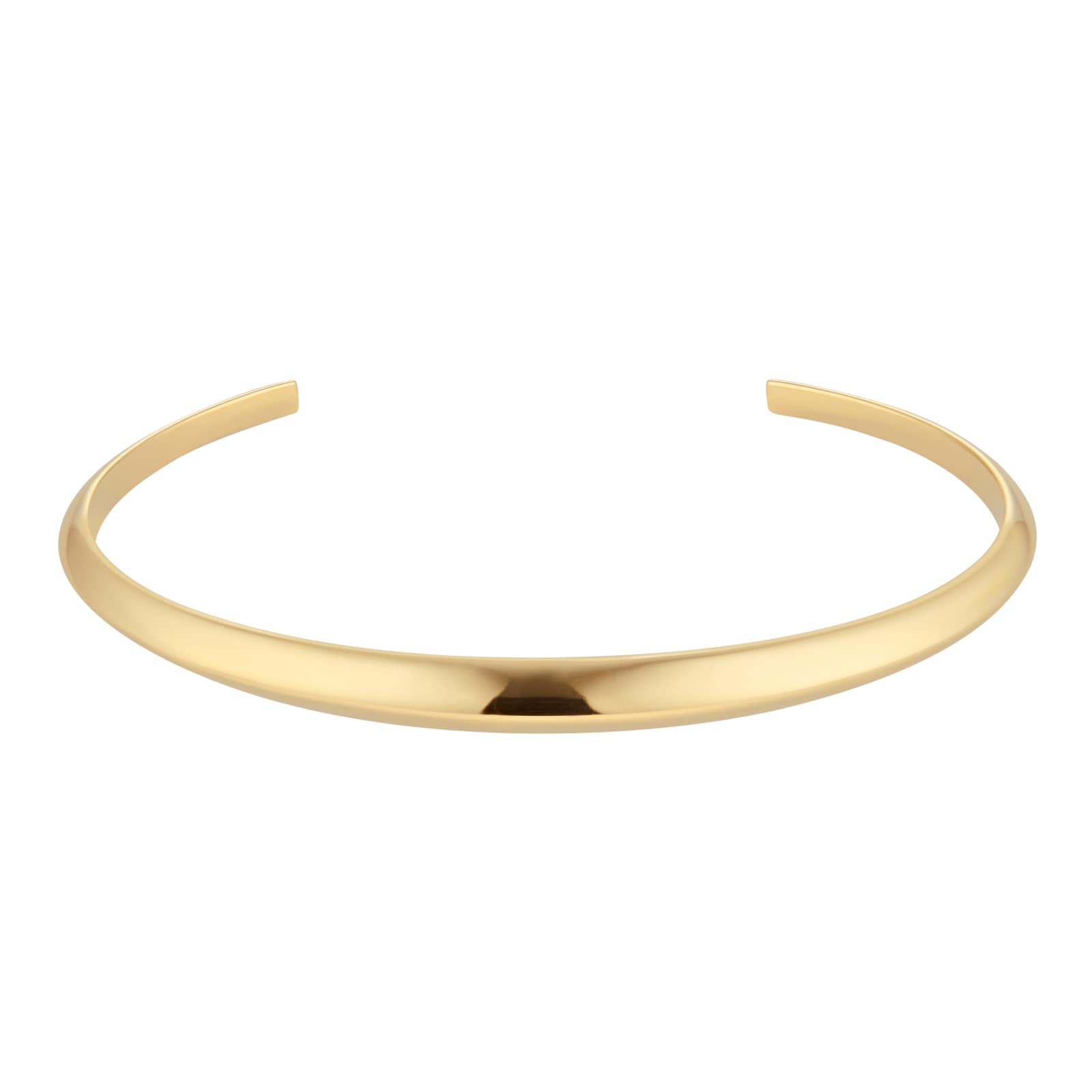 Mappin & Webb 18ct Yellow Gold Cuff Bangle