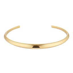 11070384 - 18ct Yellow Gold Cuff Bangle