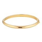 Mappin & Webb 18ct Yellow Gold Hollow Bangle