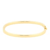 Mappin & Webb 18ct Yellow Gold Hinge Bangle