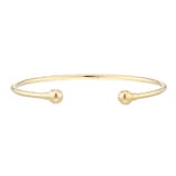 Mappin & Webb 18ct Yellow Gold Torque Bangle