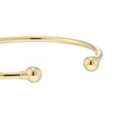 Mappin & Webb 18ct Yellow Gold Torque Bangle