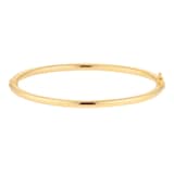 Mappin & Webb 18ct Yellow Gold Hinge Bangle