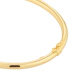 Mappin & Webb 18ct Yellow Gold Hinge Bangle