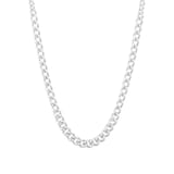 Goldsmiths Sterling Silver Graduated Curb Chain