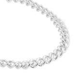 Goldsmiths Sterling Silver Graduated Curb Chain