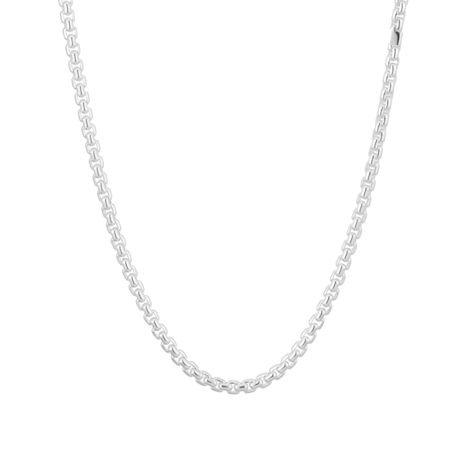 Goldsmiths Sterling Silver Mens Micro ID Chain Goldsmiths Sterling Silver Mens Micro ID Chain