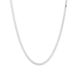11130035 - Sterling Silver Mens Micro ID Chain