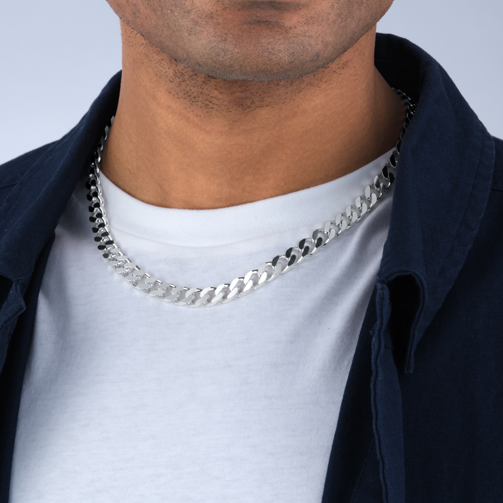 Mappin & Webb Sterling Silver 20 Inch Curb Chain Mappin & Webb Sterling Silver 20 Inch Curb Chain