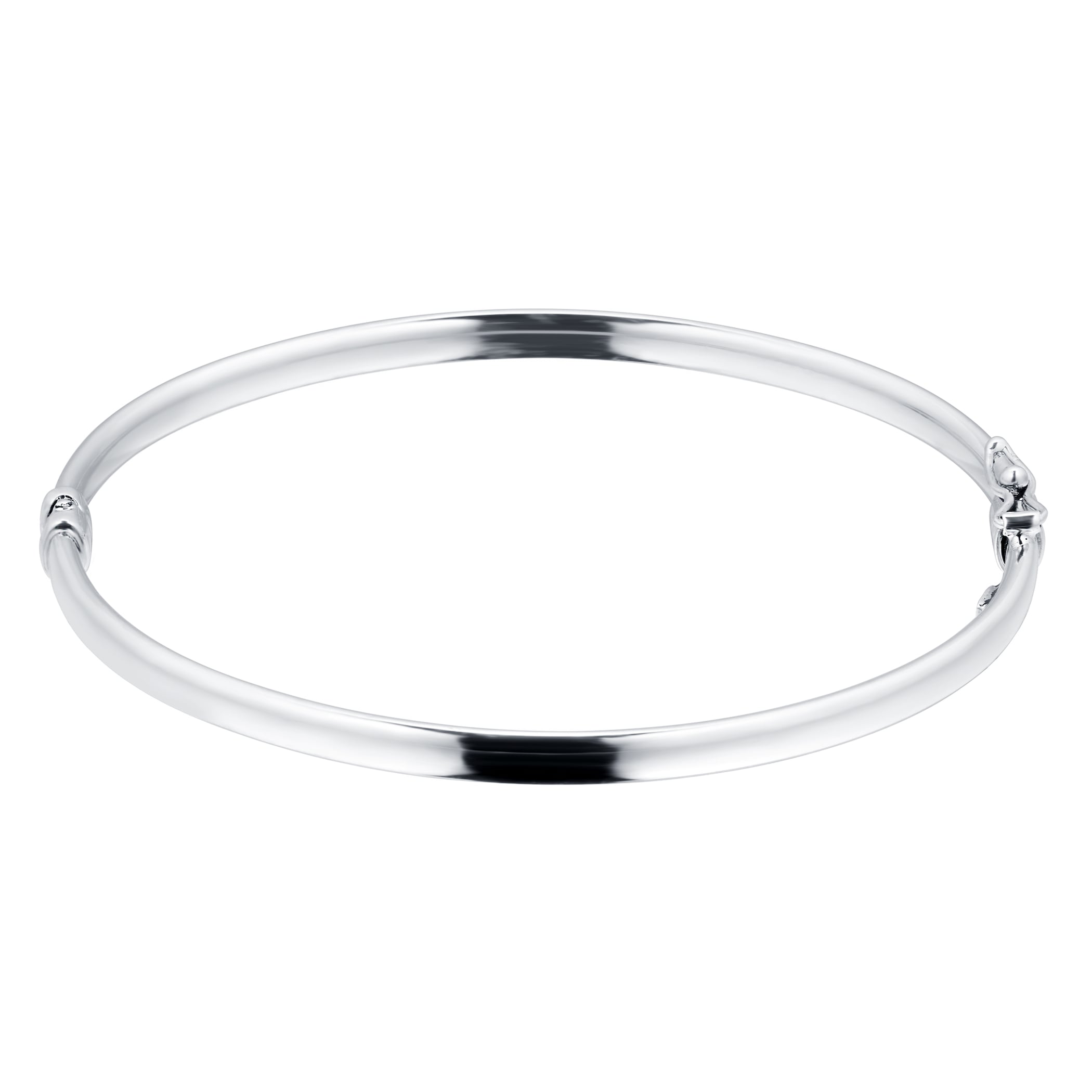 Goldsmiths Silver Plain Bangle Goldsmiths Silver Plain Bangle