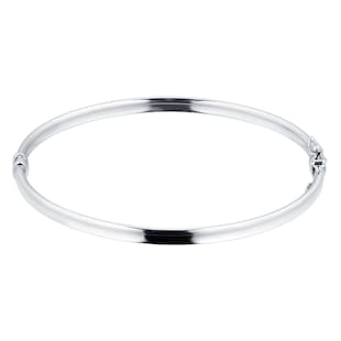Best Luxury 
Silver Plain Bangle