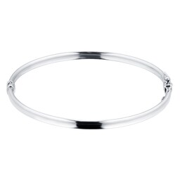 11170061 - Silver Plain Bangle