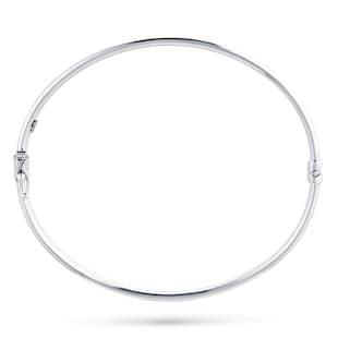 Best Luxury 
Silver Plain Bangle
