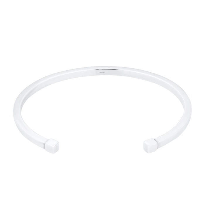 Goldsmiths Silver Torque Bangle