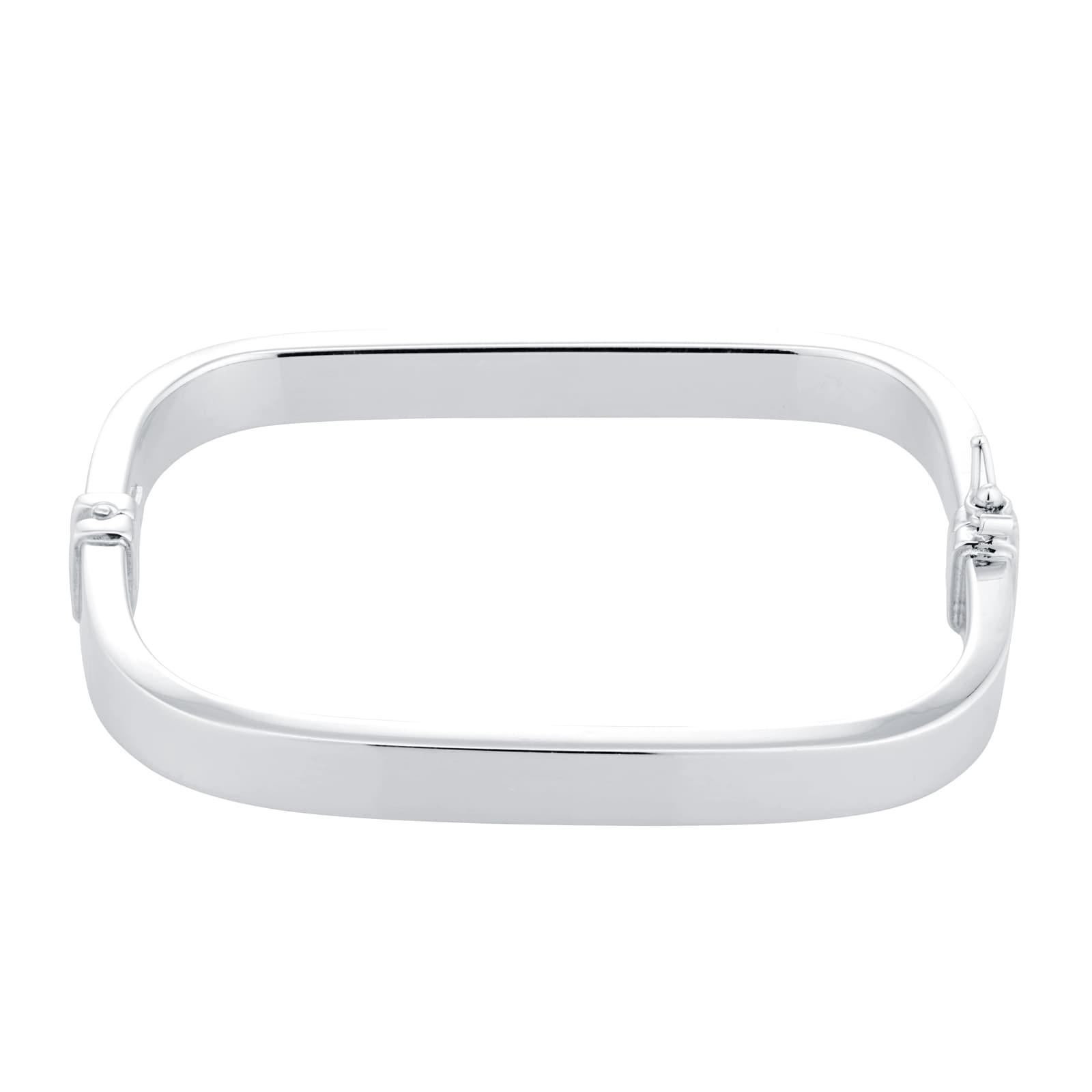 Goldsmiths Sterling Silver Square Bangle