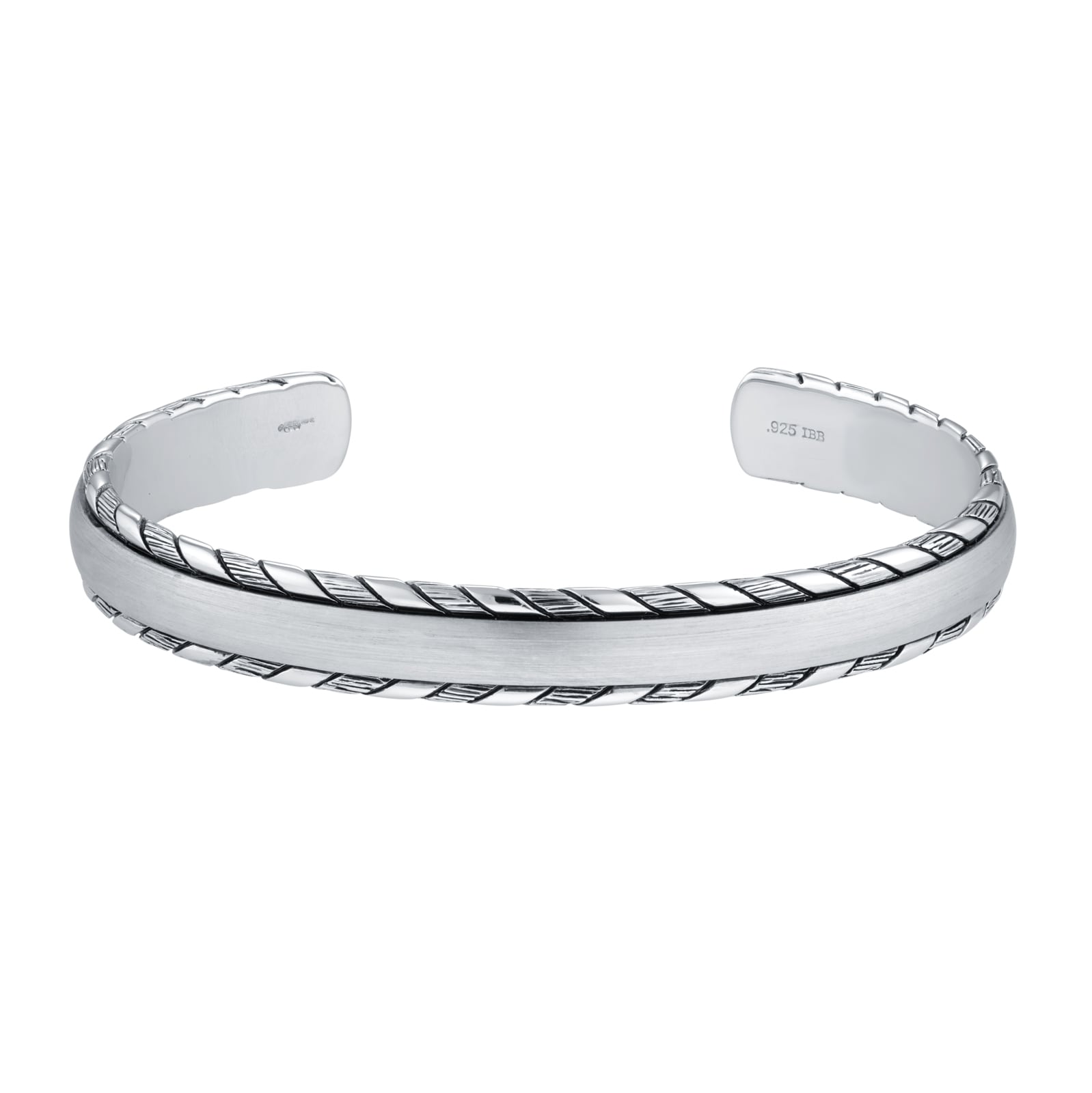Mappin & Webb Sterling Silver Herringbone Bangle Mappin & Webb Sterling Silver Herringbone Bangle