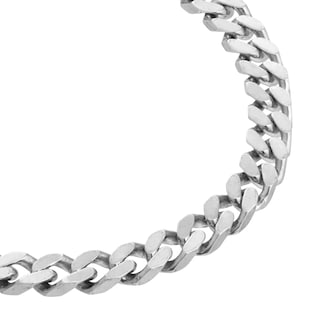 Goldsmiths Sterling Silver Antique Plated Curb Bracelet Goldsmiths Sterling Silver Antique Plated Curb Bracelet