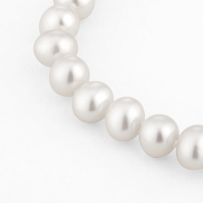 Goldsmiths 18ct Yellow Gold Pearl Bracelet