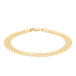 11520166 - 18ct Yellow Gold Bismark Bracelet