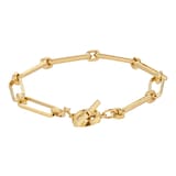Mappin & Webb 18ct Yellow Gold 7.5 Inch Paperlink Bracelet
