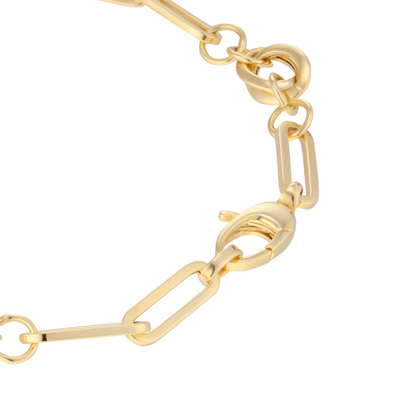 Mappin & Webb 18ct Yellow Gold Knot & Paper link 7.5 Inch Bracelet Mappin & Webb 18ct Yellow Gold Knot & Paper link 7.5 Inch Bracelet