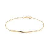 Mappin & Webb 18ct Yellow Gold Twist Bar Bracelet