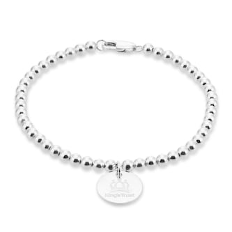 Mappin & Webb The King’s Trust Sterling Silver Beaded Bracelet