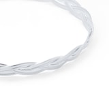 Goldsmiths Silver Plait Bracelet
