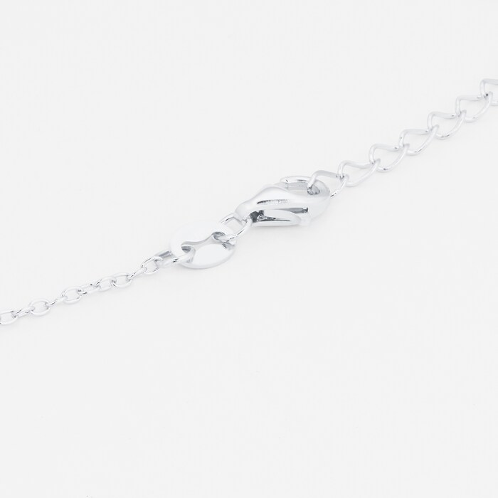 Goldsmiths Silver Cubic Zirconia Infinity Bracelet