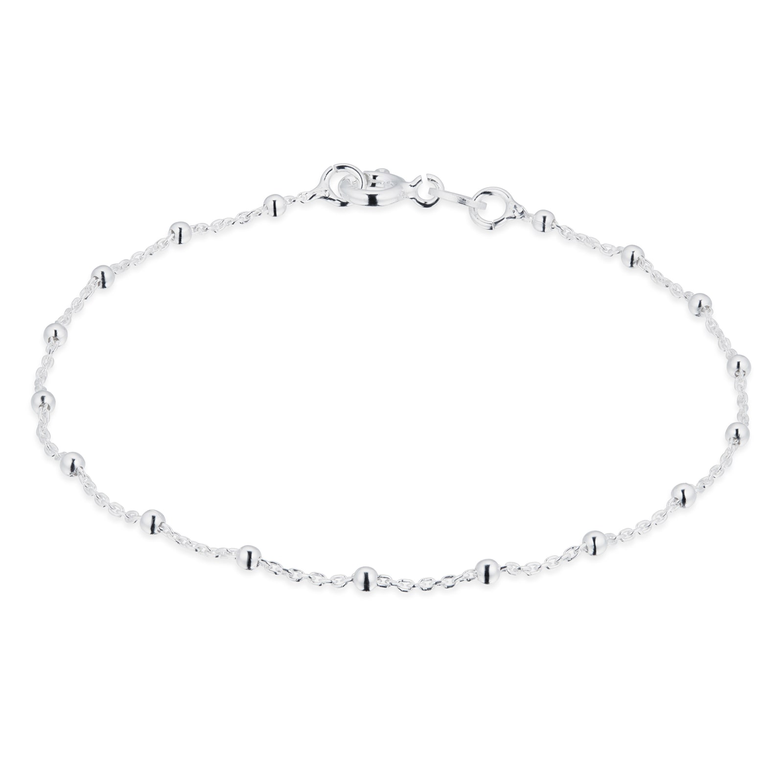 Goldsmiths Sterling Silver Mini Ball Bracelet Goldsmiths Sterling Silver Mini Ball Bracelet
