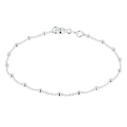 11700148 - Sterling Silver Mini Ball Bracelet