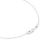 Goldsmiths Silver & Diamond 0.05ct Besel Bracelet