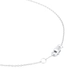Goldsmiths Silver & Diamond 0.08ct Infinity Bracelet