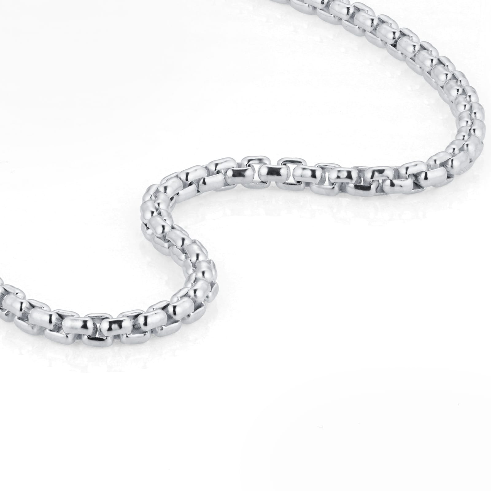 Silver hot sale box chain