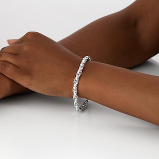 Best Luxury 
Silver Round Belcher Chain Bracelet