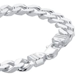 Goldsmiths Sterling Silver 8mm Curb Bracelet