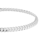 Goldsmiths Sterling Silver Cuban Chain Bracelet
