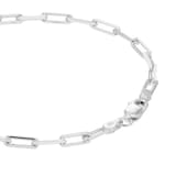 Goldsmiths Sterling Silver 3mm Paperlink Chain Bracelet