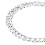 Best Luxury 
Sterling Silver  6.75mm Cuban Chain Bracelet