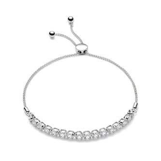 Mayors 18k White Gold 1.00cttw Diamond Bracelet Mayors 18k White Gold 1.00cttw Diamond Bracelet